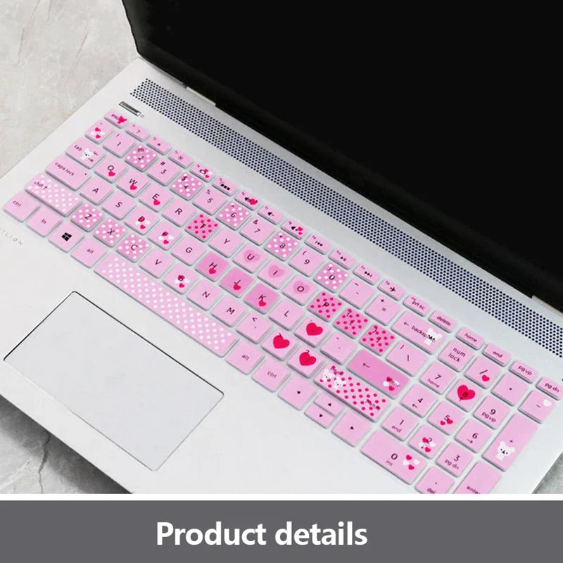 15.6" Silicone Keyboard Cover for HP