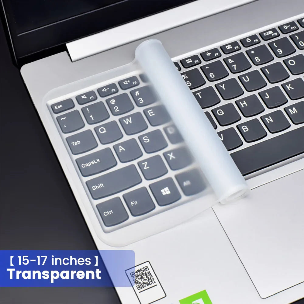 Universal Silicone Keyboard Cover 12-17"