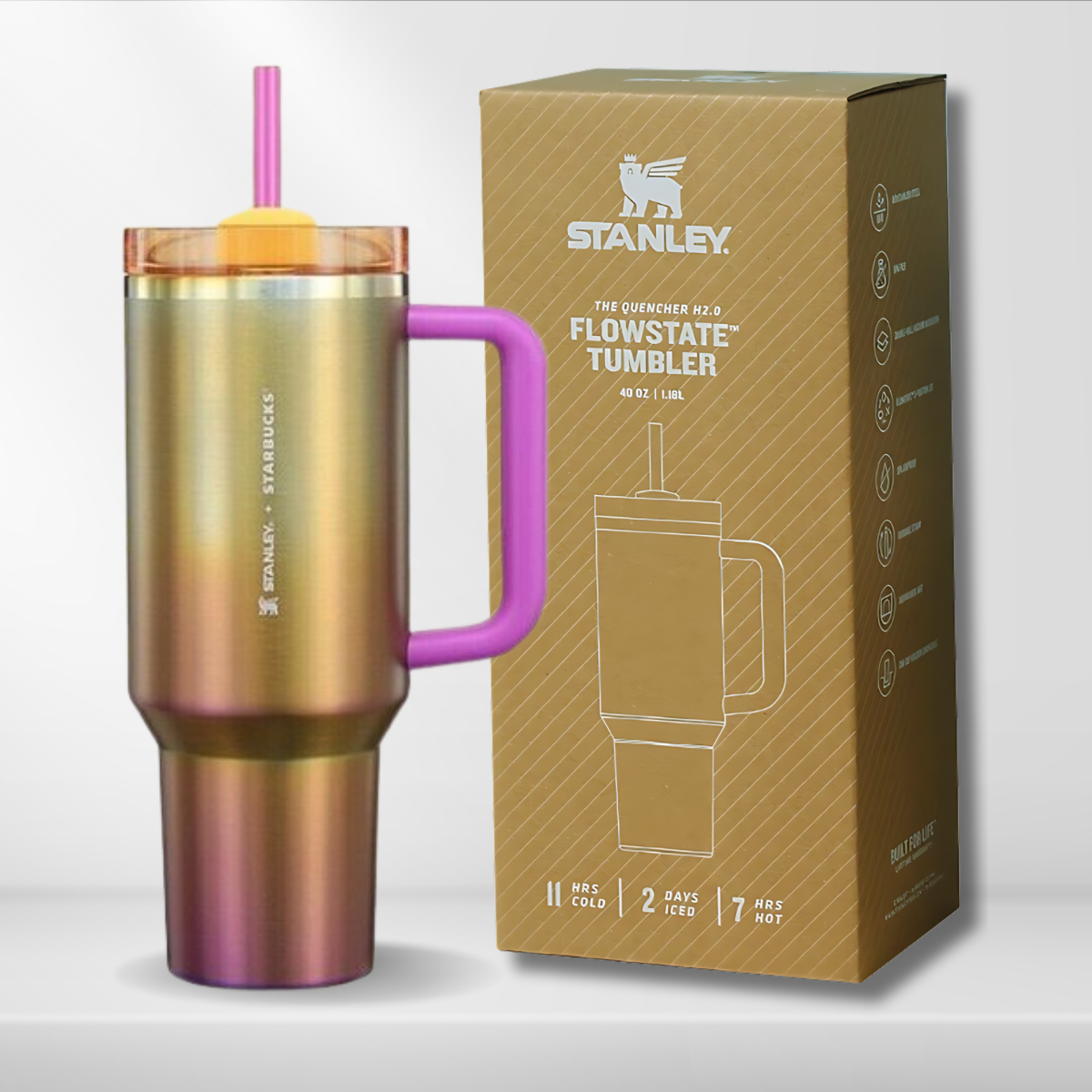 Stanley 40 OZ Tumbler - X Starbucks Yellow