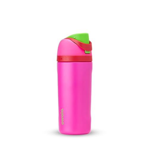 Owala FreeSip Insulated Stainless Steel Water Bottle with Straw, BPA-Free Sports Water Bottle, Great for Travel, 40 Oz, Camo Cool
