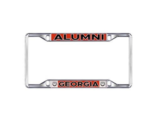 Decorvo Georgia Alumni License Plate Frame - University of Georgia Bulldogs Car Truck Accessory