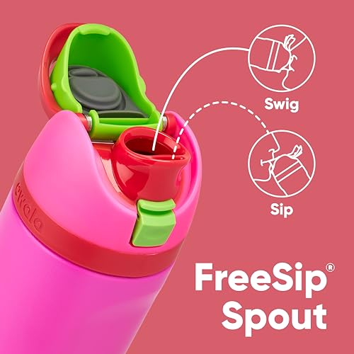 Owala FreeSip Insulated Stainless Steel Water Bottle with Straw, BPA-Free Sports Water Bottle, Great for Travel, 40 Oz, Camo Cool