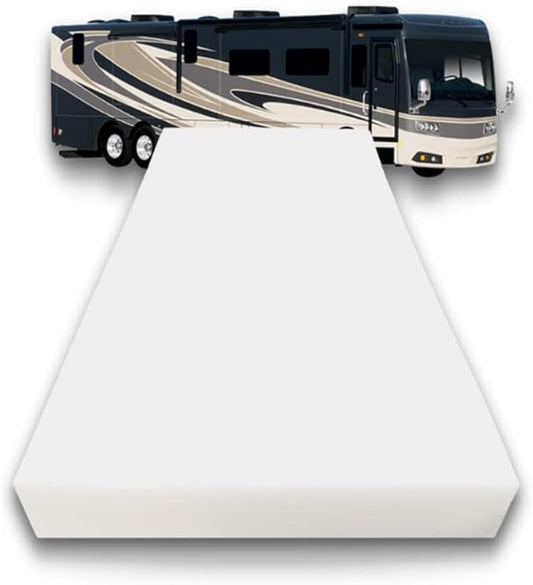 FoamRush 6-Inch Bunk (35" x 79") High Density Foam RV Mattress Replacement, Medium Firm, Pressure Relief, Travel Camper Trailer Truck, Made in USA, CertiPUR-US Certified, Cover Not Included
