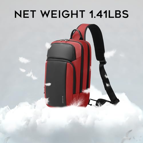 BANGE Sling Bag, Large Men's Cross Body bags, Men's Shoulder Bags for Work, Walking, Travel, Hiking…