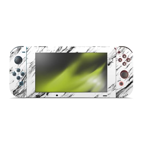 Head Case Designs Officially Licensed NHL Marble Dallas Stars Vinyl Sticker Gaming Skin Decal Cover Compatible with Nintendo Switch Console & Dock & Joy-Con Controller Bundle