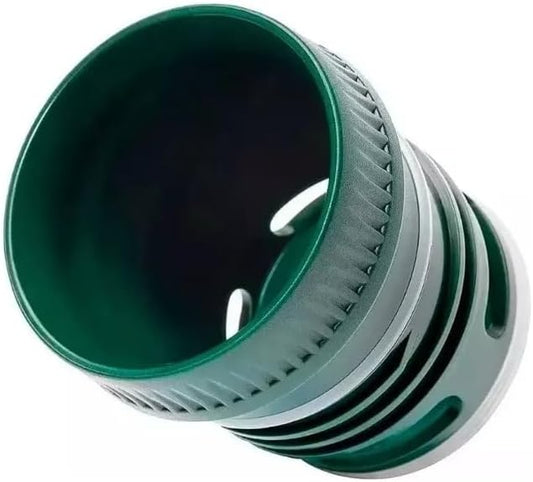 Stanley Thermo Stopper replacement for yerba mate drinking - Convert Stanley Thermo to Yerba Mate Termo Pico Mate/Pico cebador Stopper with High Precision Flow (Green without beak, Set of 1)