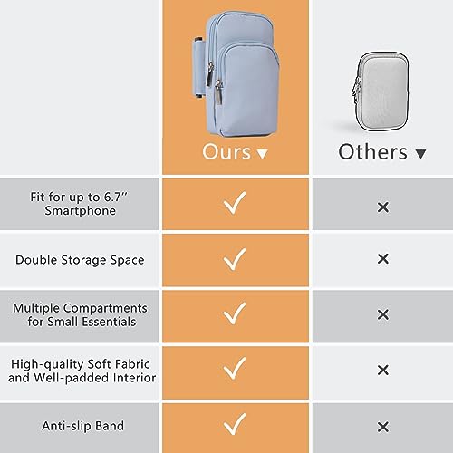 SUITMAT Water Bottle Pouch for Stanley Quencher Cup Tumbler, Large Cup Pouch Bag for Stanley Cup Accessories, with Multiple Pockets (Bag Only)