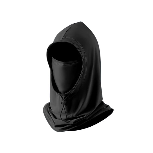 Detachable Summer Balaclava Sun UV Protection Hood Breathable Face Cover Full Head Mask for Men Women Cycling Motorcycle Fishing Black