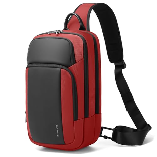 BANGE Sling Bag, Large Men's Cross Body bags, Men's Shoulder Bags for Work, Walking, Travel, Hiking…