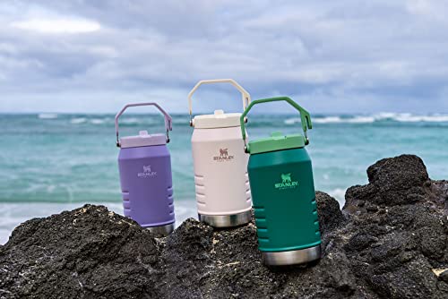 Stanley IceFlow Stainless Steel Tumbler - Vacuum Insulated Water Bottle for Home, Office or Car Reusable Cup with Straw Leak Resistant Flip Cold for 12 Hours or Iced for 2 Days, Azure, 64OZ