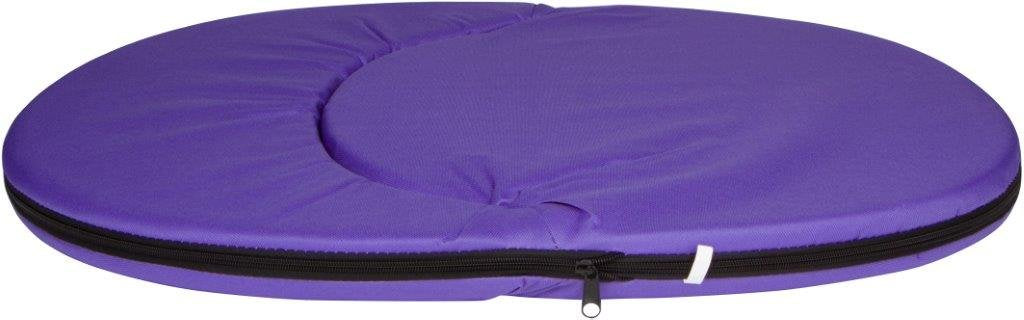 Trademark Innovations Portable Multiuse Adjustable Recliner Stadium Seat (Purple)