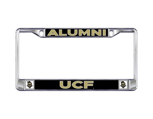 Decorvo Central Florida Alumni License Plate Frame - UCF Knights Car Truck Accessory