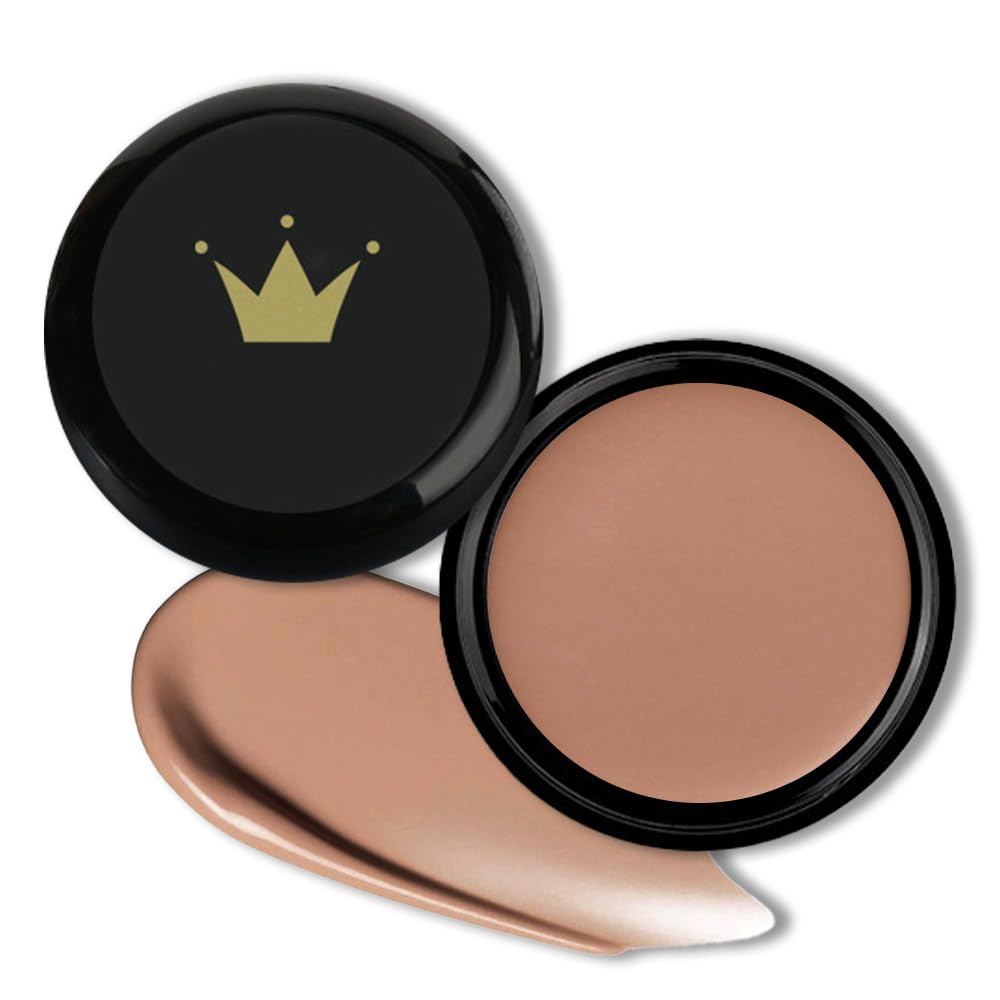 Kaely Pot Concealer Full Coverage, Under Eye Brightener Color Correcting Concealer for Dark Circles, Waterproof Foundation Face Makeup, Eye Ring Corrector de Ojeras, 06 Light Coffee