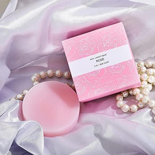 Spa Gifts for Women Spa Luxetique Bath and Body Gifts Set 6pcs Gift Baskets for Women Rose Bath Sets for Women Christmas Gifts For Women