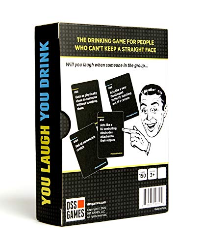 You Laugh You Drink - The Drinking Game for People Who Can't Keep a Straight Face [A Party Game]