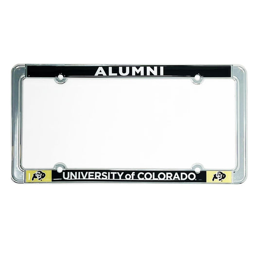 Decorvo Colorado Alumni License Plate Frame - University of Colorado Buffaloes Car Truck Accessory