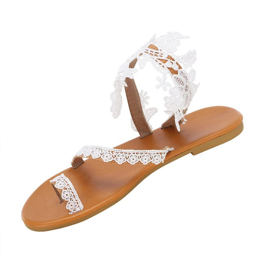 Women's Cross Strappy Thong Sandals Beach Sandal Summer Thong T-Strap Orthotic Casual Comfort Walking with Non Slip on 06_White, 8