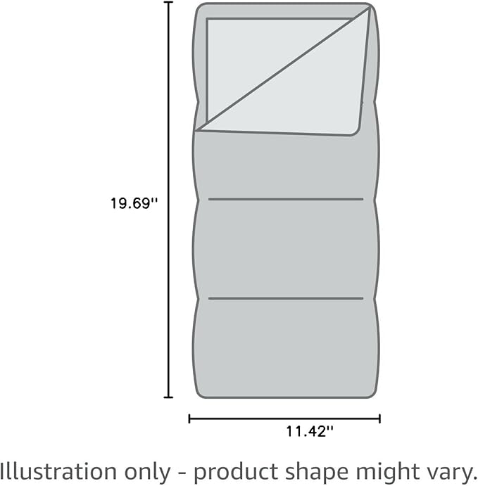 Coleman Dunnock Cold Weather Sleeping Bag, 20F Adult Camping Sleeping Bag, Comfortable & Warm for Camping & Outdoor Use, Fits Adults Up to 6ft 4in Tall