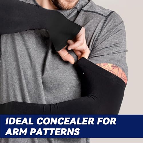 Kinwor Arm Sleeves for Men & Women 4 Pairs, UPF 50 Cooling Compression Sleeves to Cover Arms, UV Sun Protection Arm Sleeves for Outdoors Golf Football Baseball Basketball, White