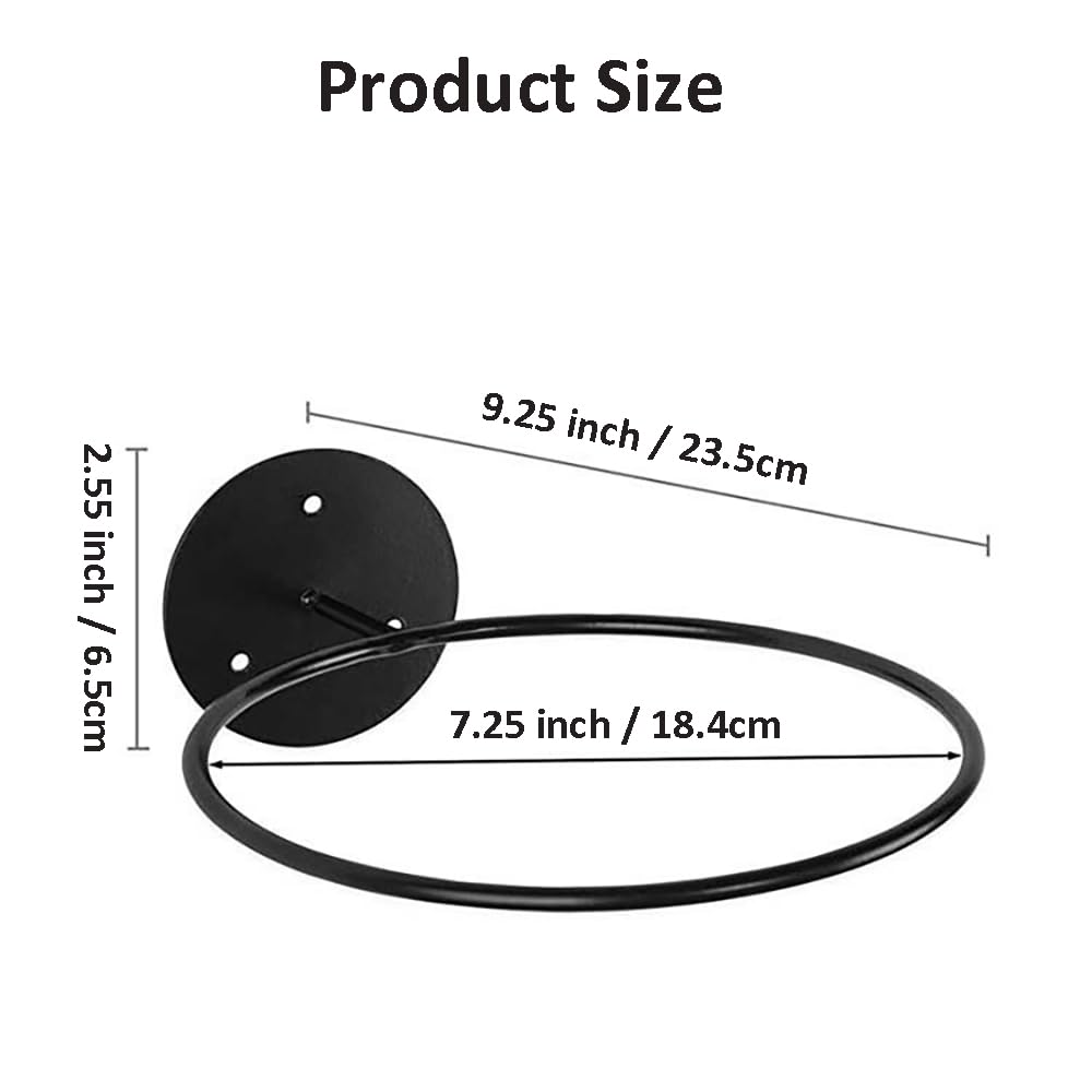 RT&BS Basketball Holder Wall Mount, 5pcs Ball Display Wall Storage for Basketball, Soccer Ball, Volleyball, Football, Rugby