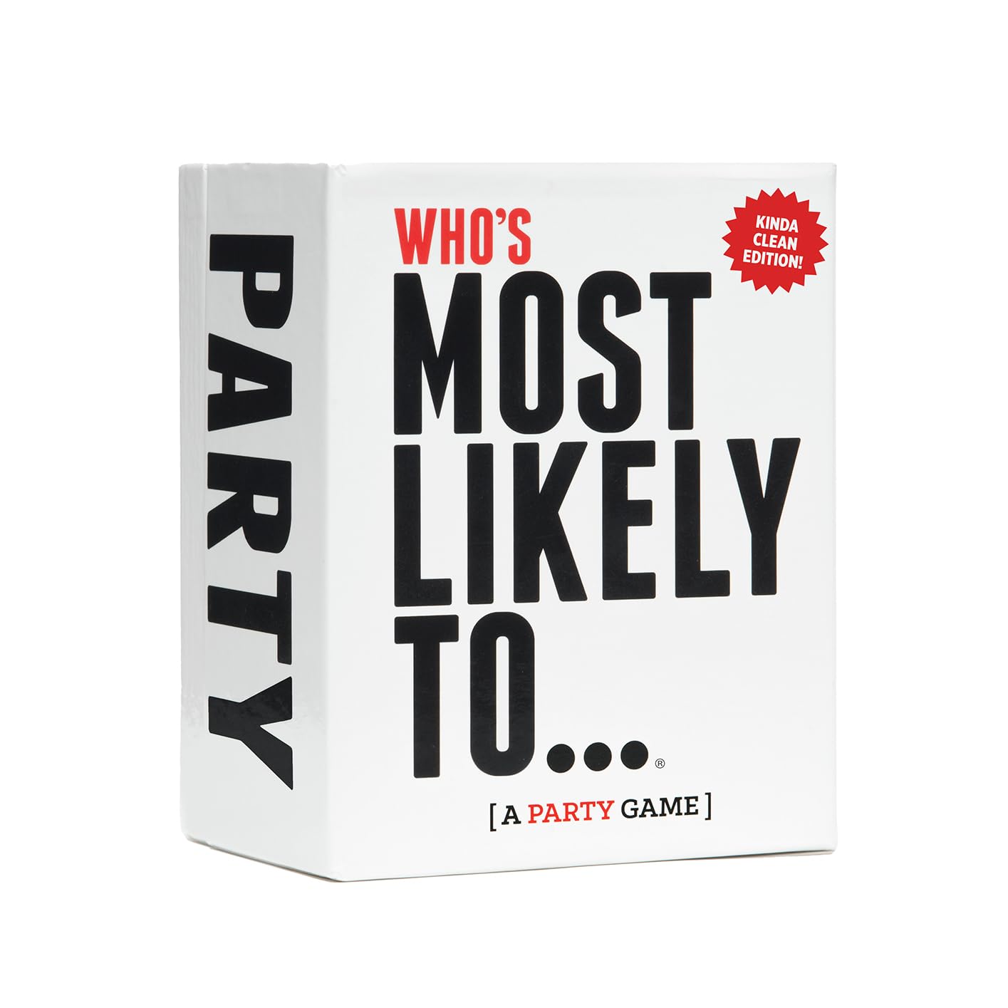 DSS Games Who's Most Likely to... Kinda Clean Family Edition [A Party Game]