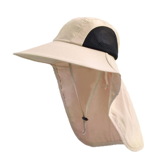 Sun Hat for Men Women with Neck Flap,UPF 50+ UV Protective Hiking Fishing Hats,Wide Brim Sun Hat for Women&Men …