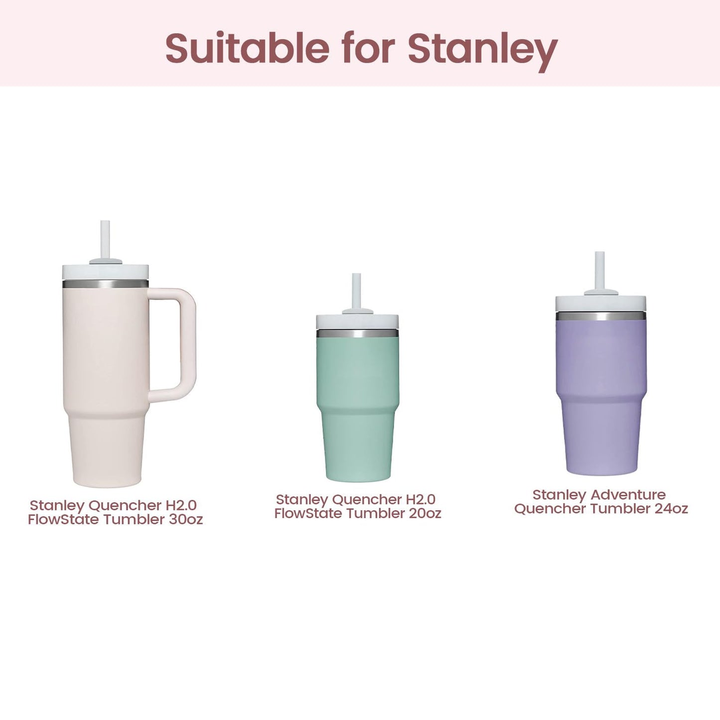 Thxbag Silicone Boot for Stanley Cup 30oz / 20oz Quencher, Cream Boot Sleeve Cover Fit with Stanley H2.0 and Quencher Adventure Tumbler Accessories (30 oz & 20 oz, Cream)