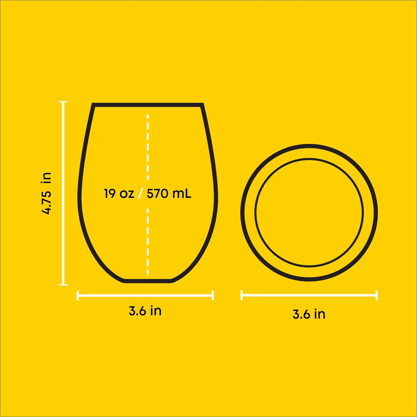 JoyJolt Marvel Heroes Stemless Drinking Glasses, 19oz Superhero Cups ft Hulk Captain America Spiderman and Iron Man, Avengers Glassware Set of 4, Marvel Gifts for Men and Women