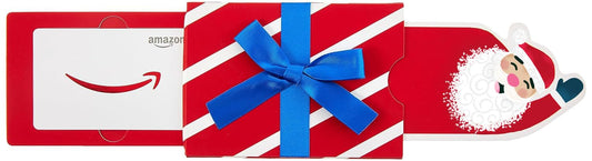 Amazon.com Gift Card for any amount in a Waving Santa Slider