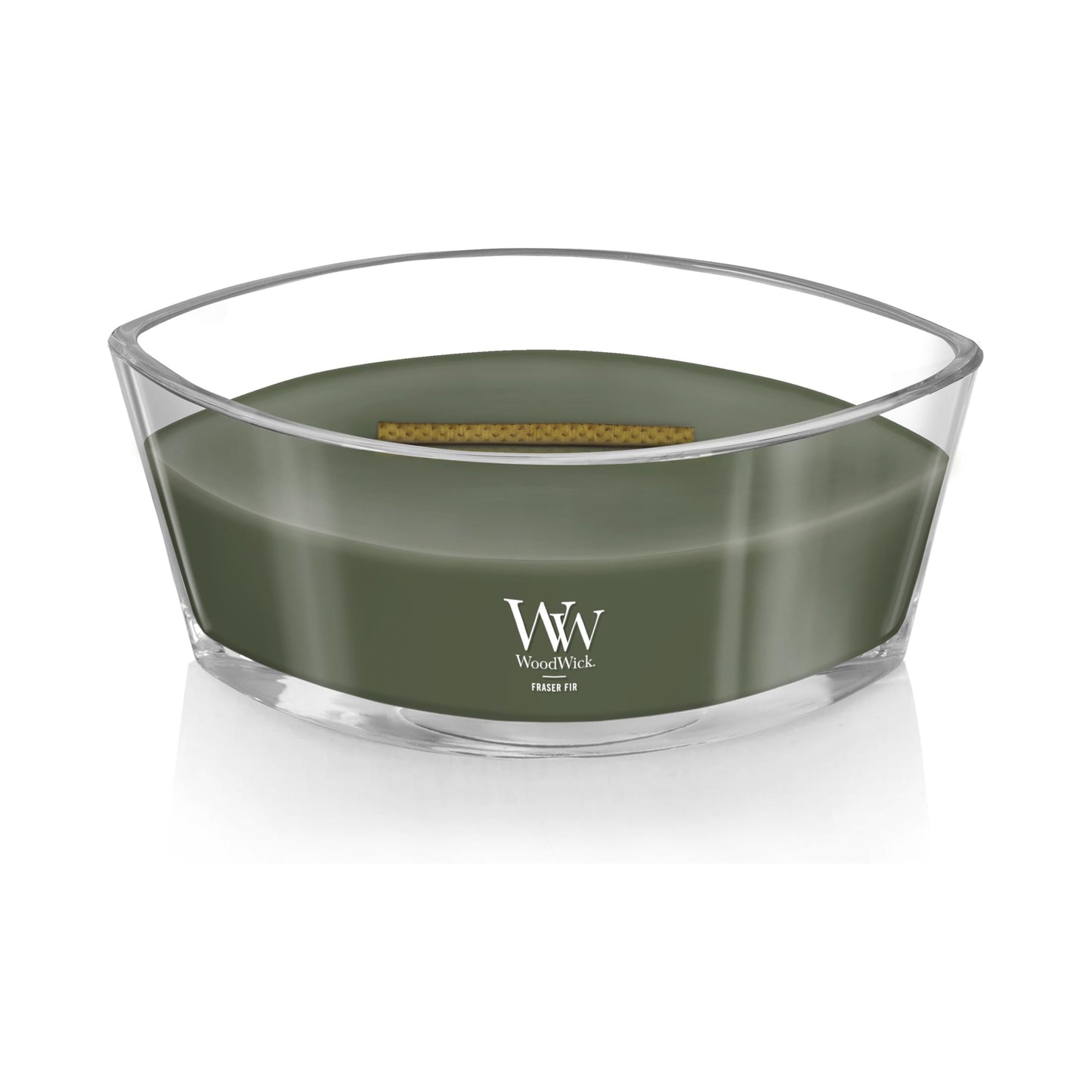 Woodwick Ellipse Scented Candle Frasier Fir Scented Up to 50 Hours Burn Time Great for Any Home Decoration or Holiday Gift Ideas 16oz