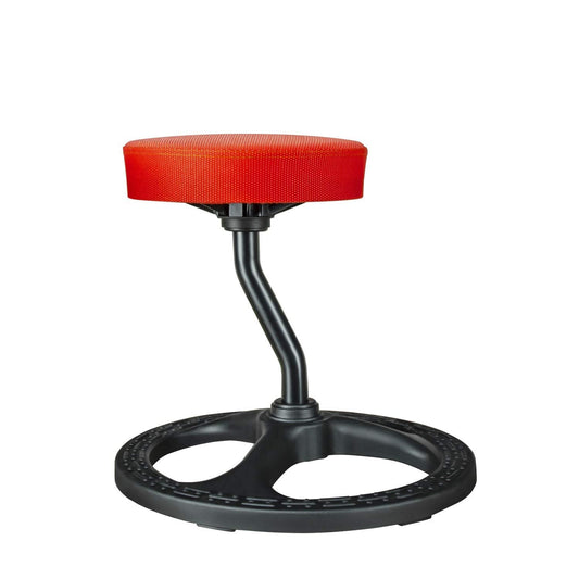 Upaloop Fitness Seat, ADHD Chair Stool for Stability, Balance, Yoga, Office, School, Wellness, Active Sitting with Non-Slip Base and Washable Seat Cover
