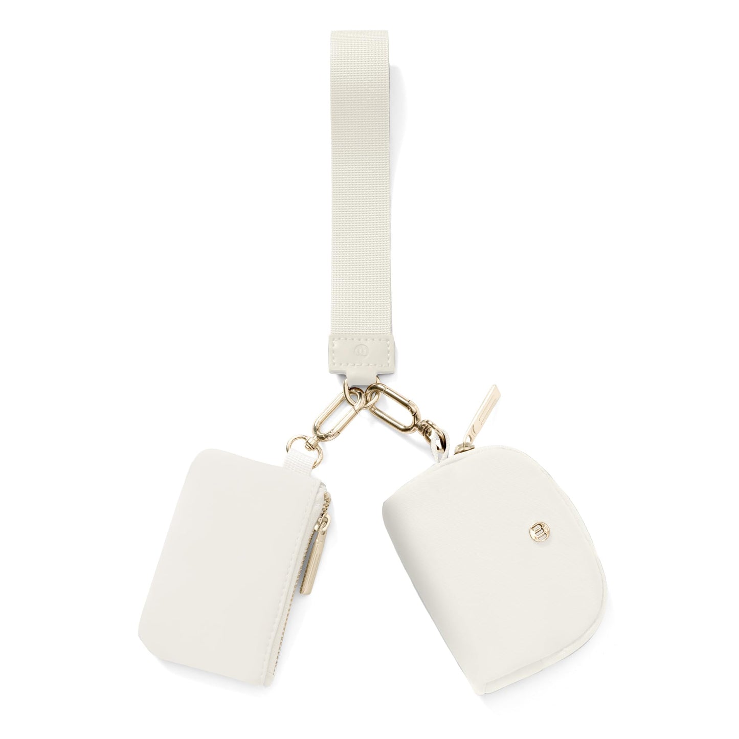 Mum's Memory Mini Zip Around Wristlet Wallet for Women Dual Pouch Wristlet Portable keychain wallet Coin Purse Mini Women Coin Pocket