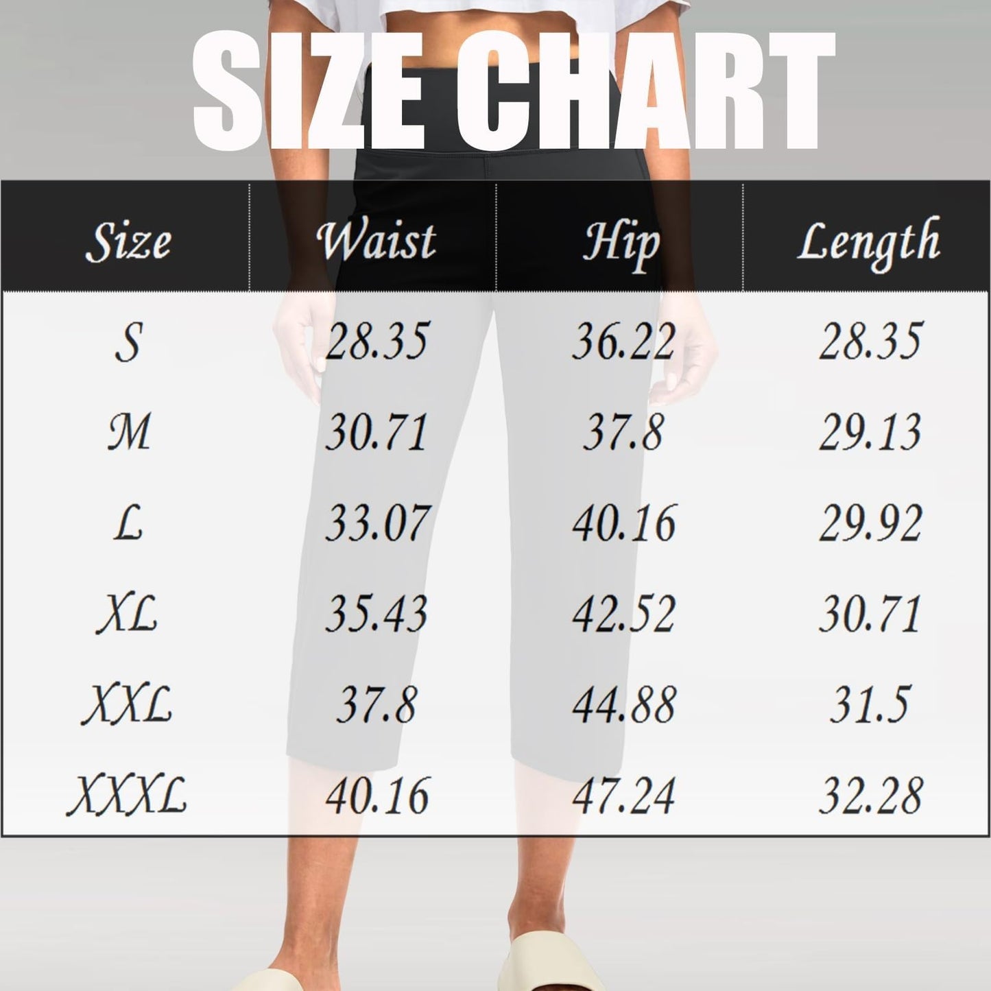 Generic Women's Plus Size High Waist Capri Casual Summer Loose Yoga Pants Lounge Sweat Capris Sweatpants Pockets Baggy Pajamas (Dark Gray,XXL), XX-Large