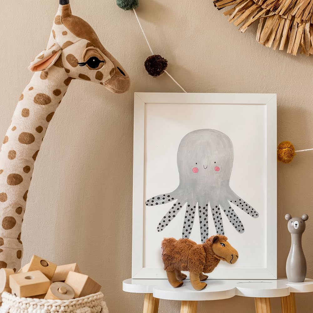 ArtCreativity Plush Camel Toy, 9 Inch Soft Humpback Camel Stuffed Toy for Kids, Cute Home and Nursery Animal Decorations, Zoo Party Prop, Best Birthday and Holiday Gift Idea