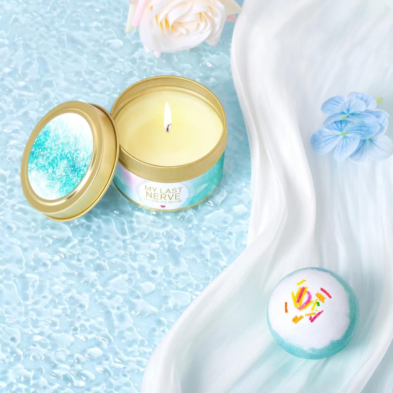 Birthday Gifts for Women, Gifts for Women, Mom, Wife, Girlfriend, Sister, Friends, Her, Relaxing Spa Gifts Basket Self Care Gifts, Christmas, Valentine's Day, Mother's Day Gifts