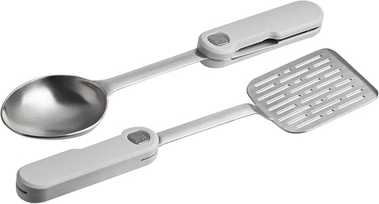 Stanley Wildfare Pro Fold & Go Utensil Set N/A Pale Pebble