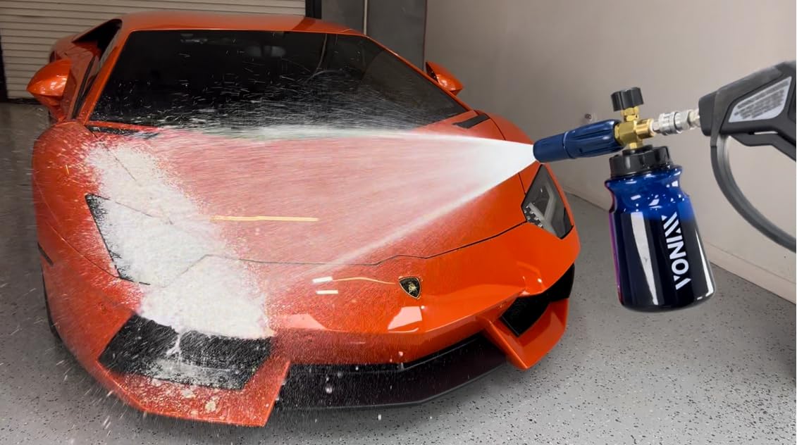Vonixx Snow Foam Cannon Fast with 1/4 Quick Connector for Pressure Washer Machine