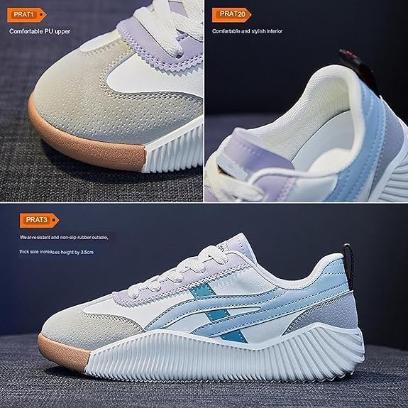 ANKYSON Kulavo Orthopedic Shoes Women, Kulavo Vintage Orthopedic Sneakers for Women,Tennis Shoes for Women Walking Shoes (Shape-B,41)
