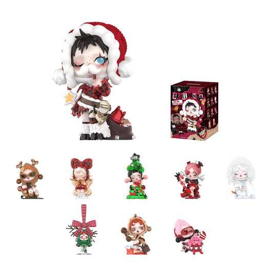 POP MART SKULLPANDA Wishing Time Series Blind Box Figures, Random Design Action Figures, Collectible Toys, Home Decorations, Holiday Birthday Gifts, Single Box