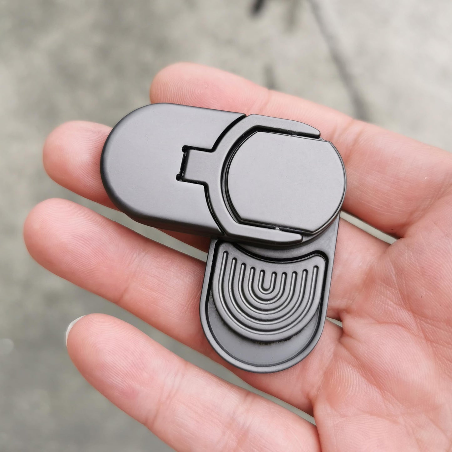 T-Conceal EDC Fidget Sliders Fidget Toys Stress Relief for Adults Magnetic Metal Target Push Slider Finger Push Spin Coins Decompression Toys EDC Haptic Slider