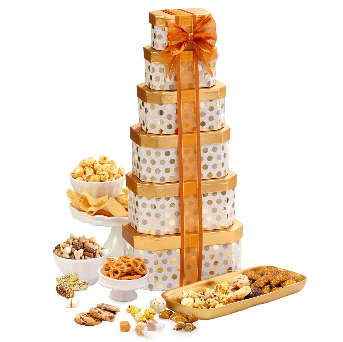 Broadway Basketeers Gourmet Food Gift Basket Snack Gifts for Women, Men, Families, Delivery for, Appreciation, Thank You, Birthday, Corporate, Congratulations