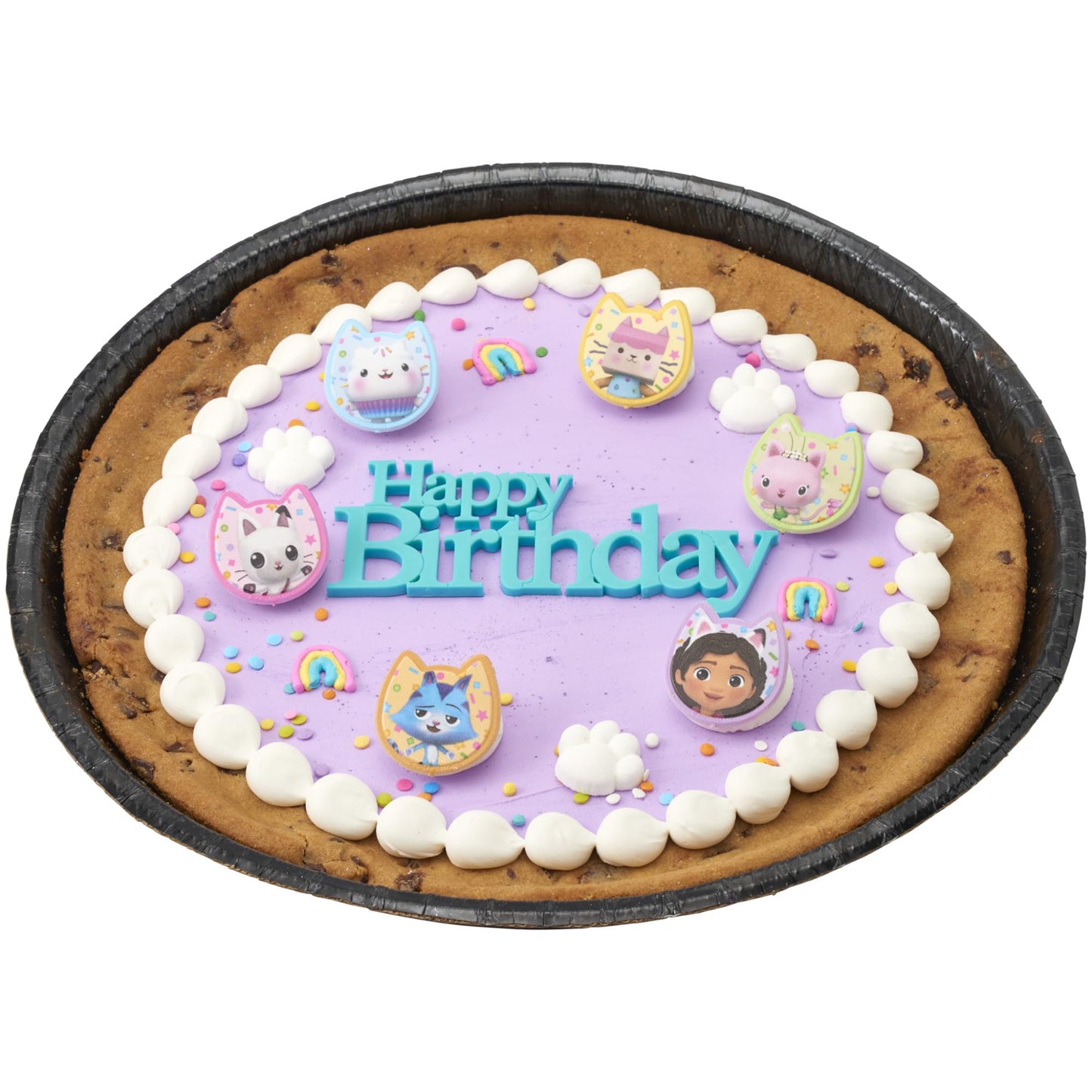 DecoPac DreamWorks Gabby's Dollhouse Rings, 72 Cupcake Decorations Featuring Gabby, Pandy Paws, Irresistible Kitty Characters, and Super Fun Adventures! - 72 Pack