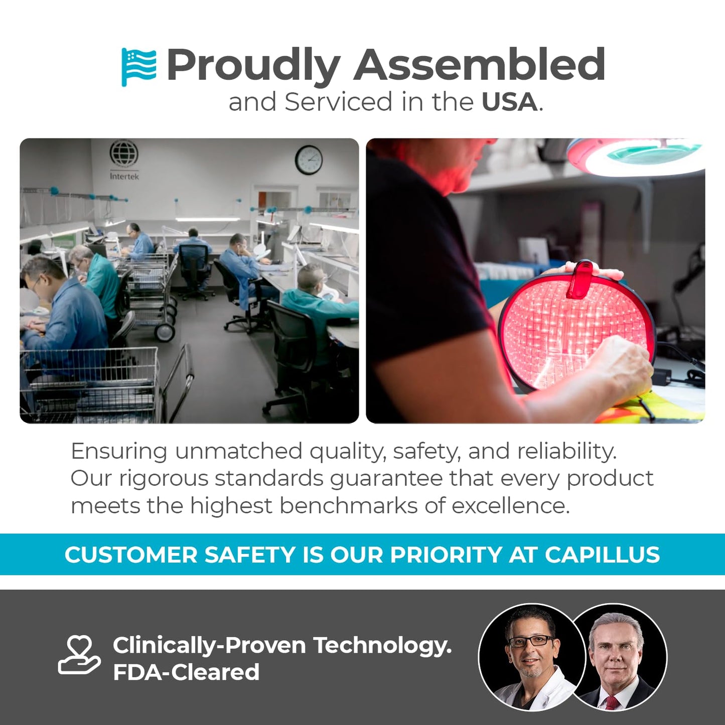 Capillus Pro Mobile Laser Therapy Cap for Hair Regrowth, with 272 Red Light Lasers for Laser Hair Growth, Red Light Hair Growth