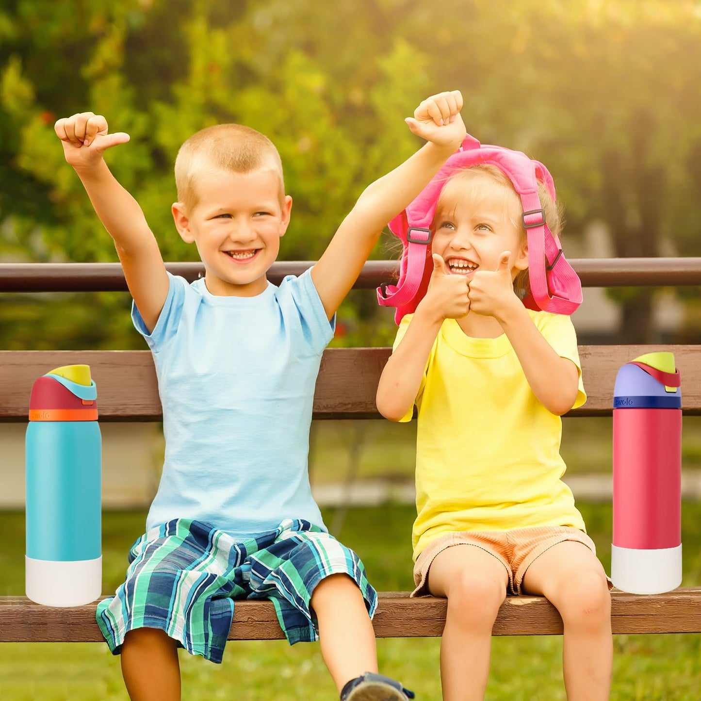 WK IEASON 2Pcs Silicone Water Bottle Boot for Owala 24oz, Protective Flask Bottom Cover Base for Owala FreeSip Twist and Flip Flask Bottles (Creamx2, 24OZ)