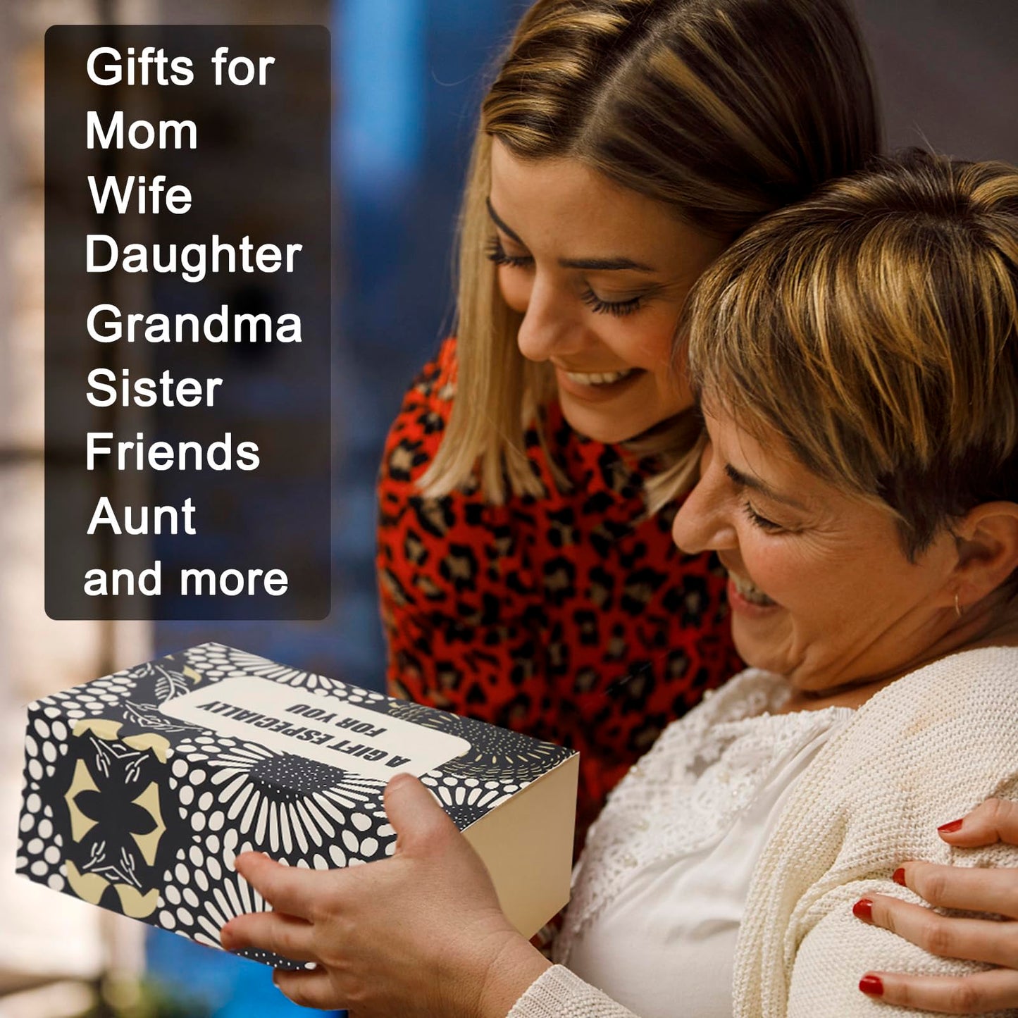 Butterfly Gifts for Women, Birthday Gifts for Mom Daughter Sister Wife, Unique Gift for Friend Women Rotatable Scented Candles Gift for Anniversary Christmas Mothers Day