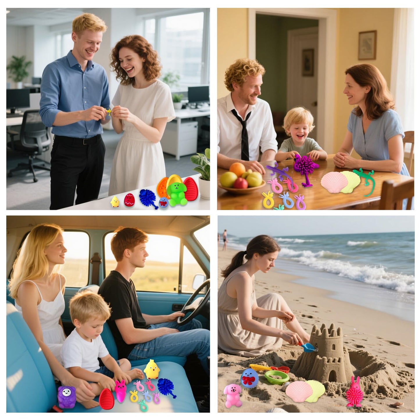 70 Pcs Fidget Toys Set,Stocking Stuffers for Kids, Gifts for Kids, Party Favors - Stress Relief Sensory Toys - ADHD Toys,Anxiety Carnival Treasure Classroom Prizes