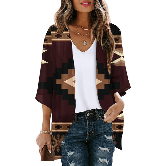 Plus Size Kimono,Women's Floral Print Puff Sleeve Kimono Cardigan Loose Cover up Casual Blouse Tops ofertas de 2024