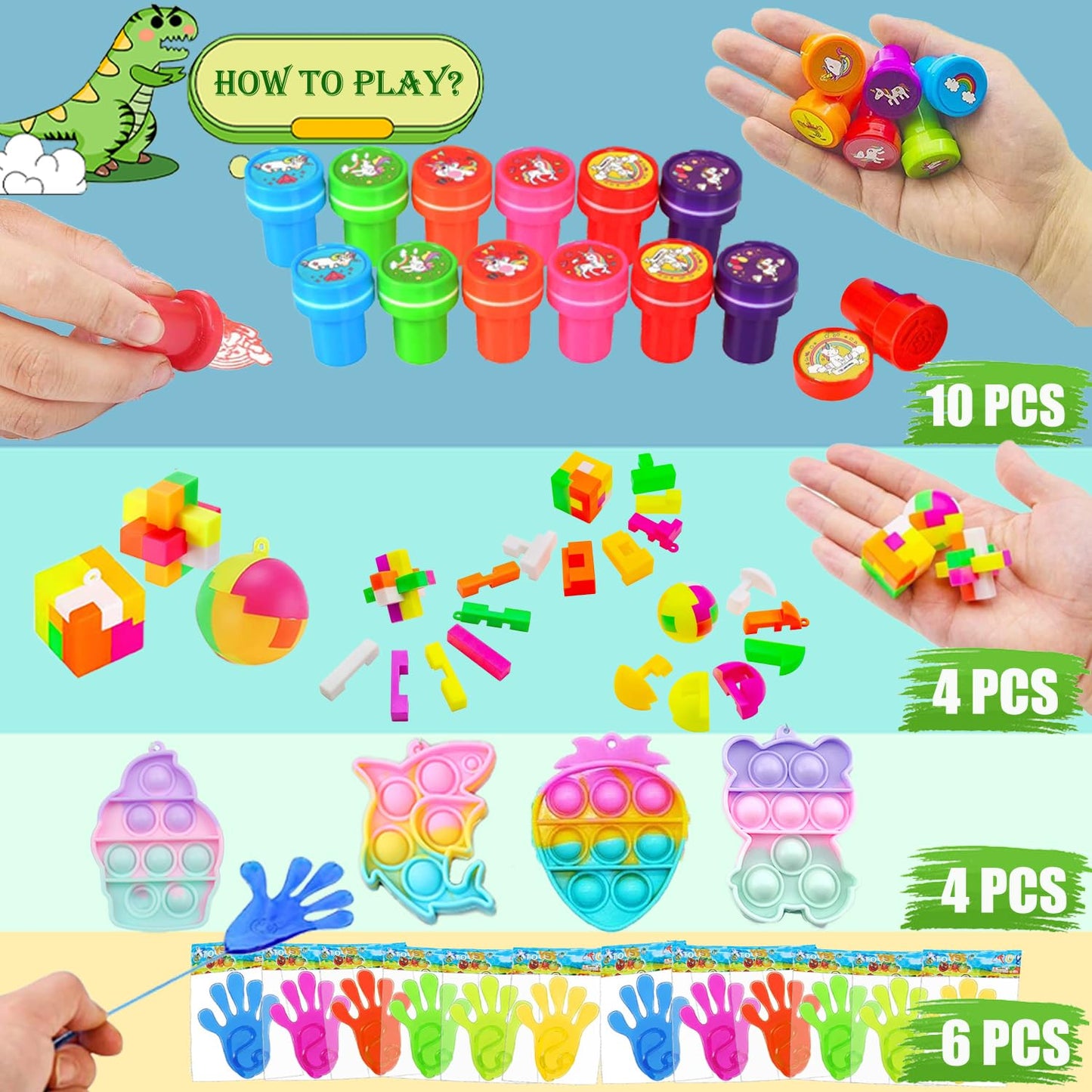 Dilycery 120 Pcs Party Favors Toy for Kids, Treasure Box Carnival Prizes for Classroom School Rewards, Christmas Stocking Stuffers, Goodie Bag Pinata Fillers Bulk Toys for Boys Girls