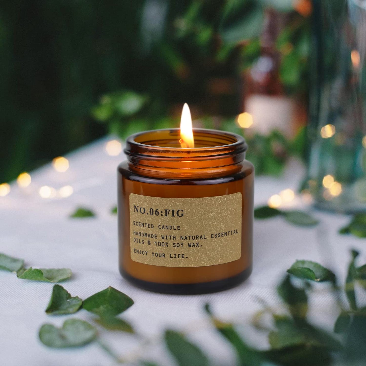 6 Pack Candles for Home Scented Aromatherapy Candle Gift Set for Women Soy Wax Long Lasting Amber Jar Candles Gift for Birthday Mother's Thanksgiving Day Present