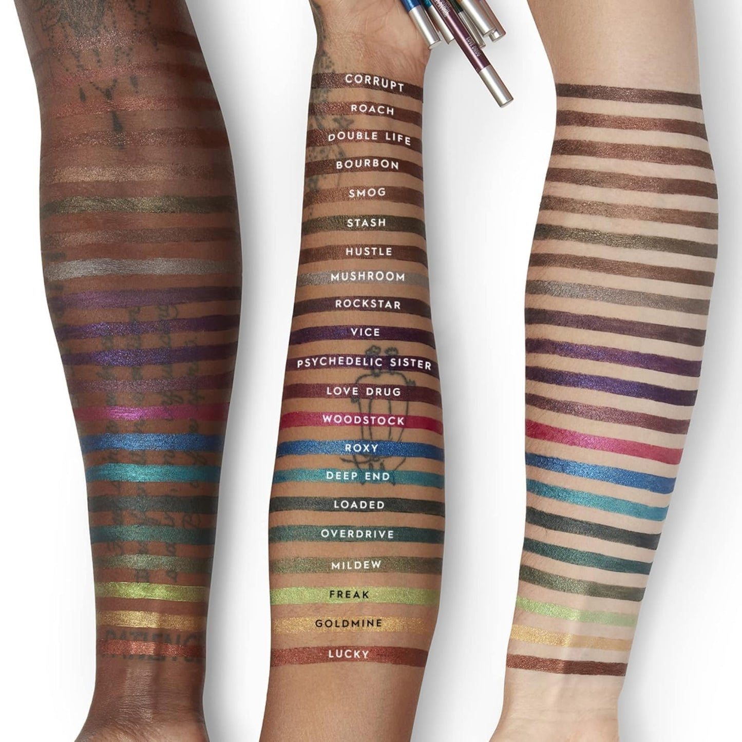 URBAN DECAY 24/7 Glide-On Waterproof Eyeliner Pencil (Smoke - Deep Matte Gray), Smudge-Proof, Transfer-proof, Long-lasting Colored Eye Liners, Hydrating Vitamin E, Cruelty-free - 0.04 oz